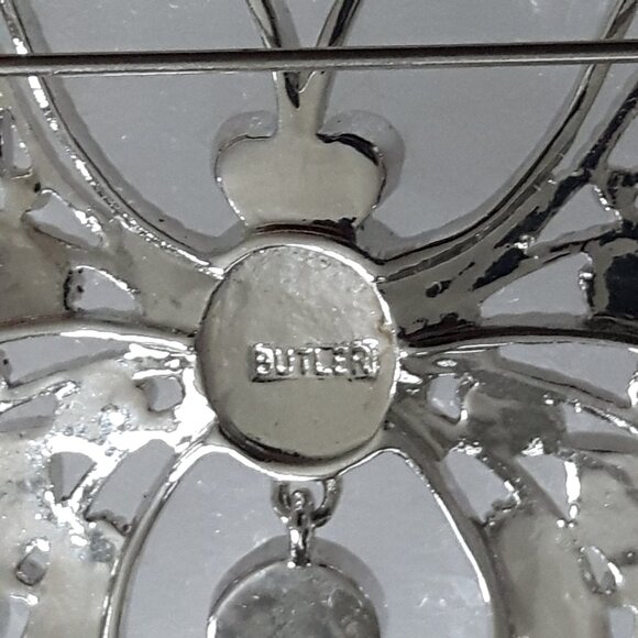 Vintage Butler Butterfly Brooch Fifth Avenue Collection Costume Statement Pin - Picture 5 of 6